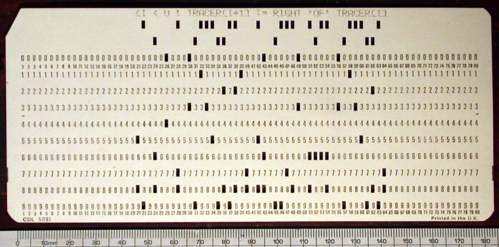Los orígenes del almacenamiento de la información (I): Las tarjetas