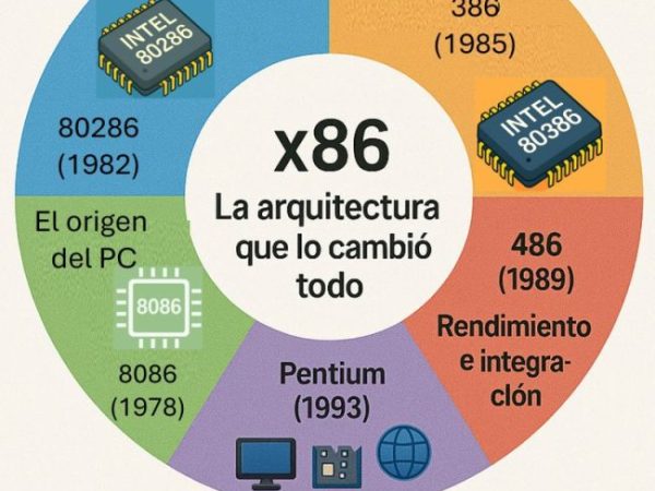 La saga de los microprocesadores x86 que construyeron el PC&nbsp;moderno