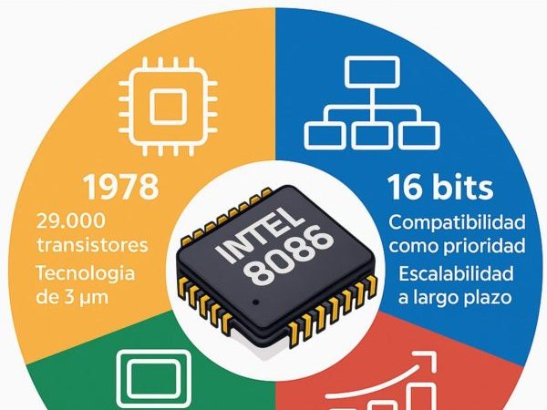 Intel 8086 (1978): el chip que encendió la era del&nbsp;PC