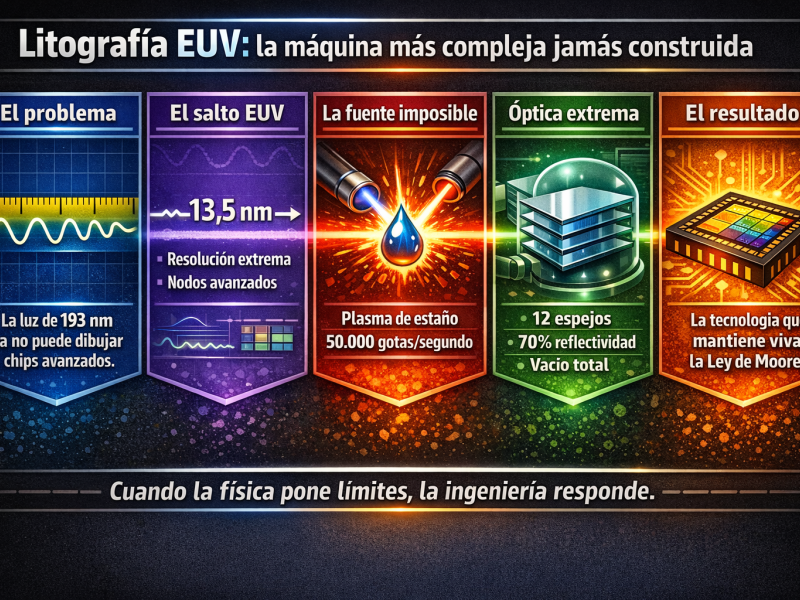 El milagro ASML: cuando la física dice basta y la ingeniería europea&nbsp;responde