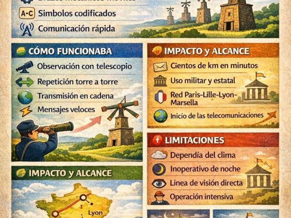 El telégrafo óptico de&nbsp;Chappe