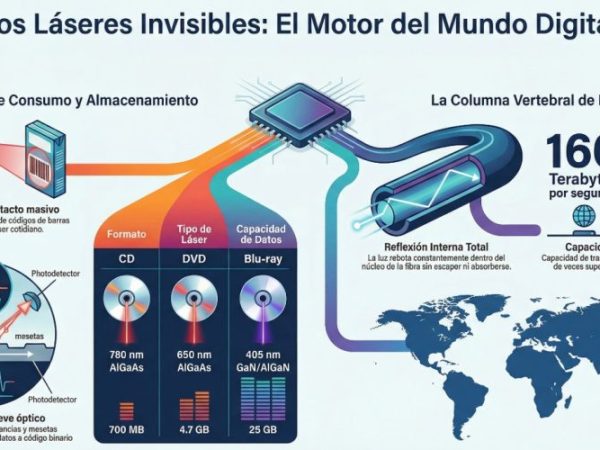 Los láseres invisibles que sostienen el mundo&nbsp;digital