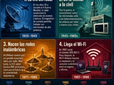 Del radar a la WiFi: la insólita ruta de las&nbsp;microondas