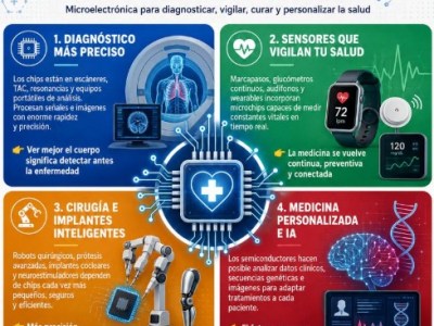 La revolución de los chips en medicina ya está&nbsp;aquí