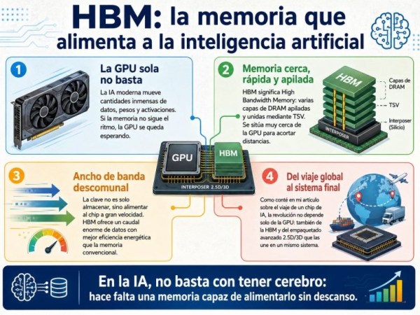 HBM: la memoria que alimenta a la inteligencia&nbsp;artificial