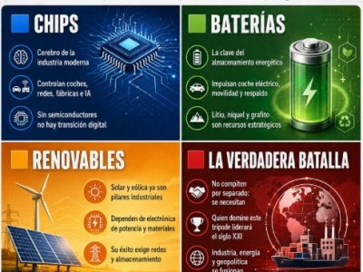 La batalla industrial del siglo XXI ya no se libra en un solo&nbsp;frente.