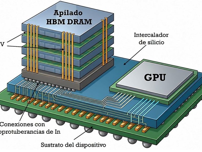 Un solo chip ha causado una crisis en todo el mundo: qué es la HBM y por qué lo condiciona&nbsp;todo